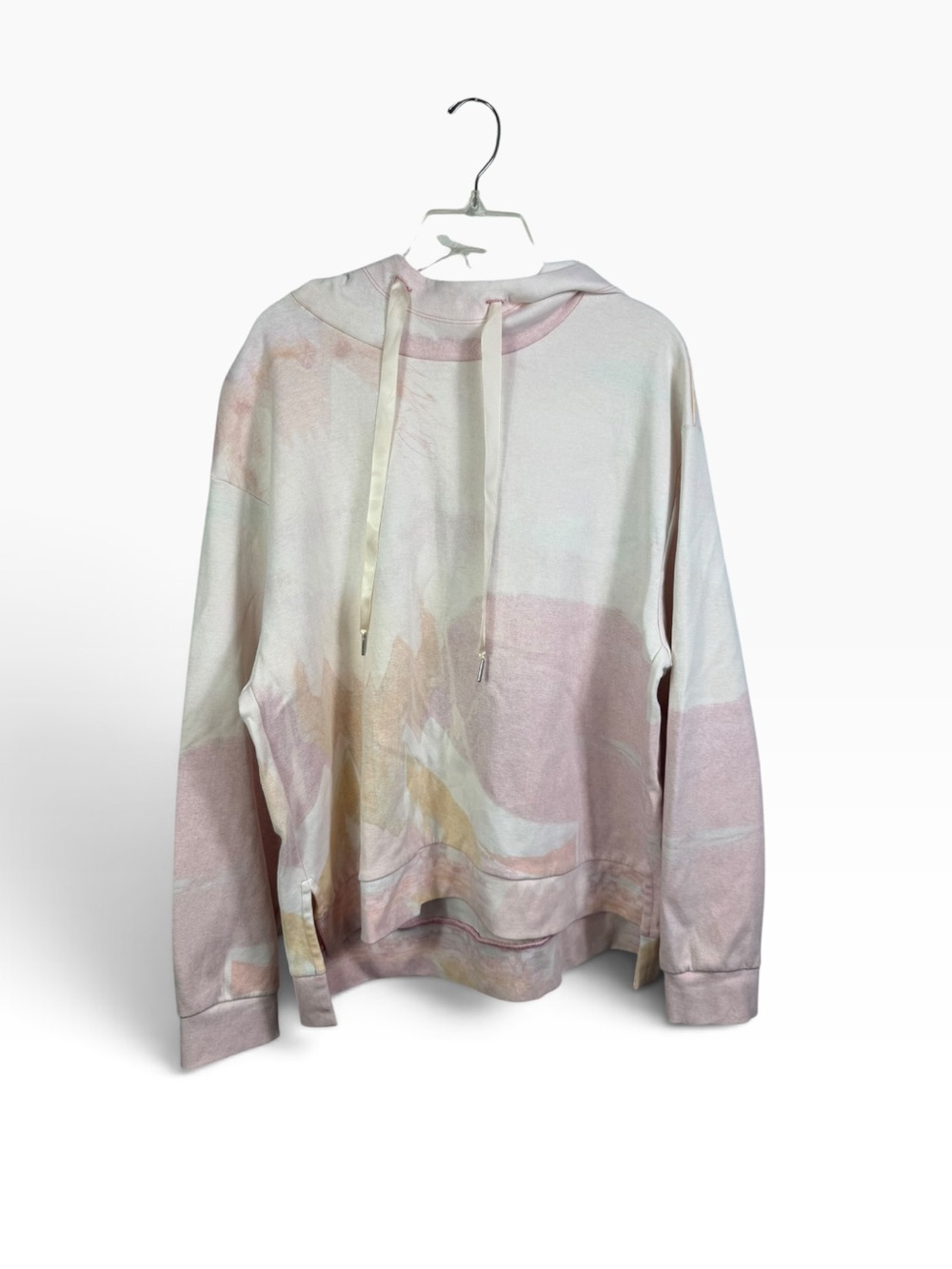 Find me now Pastel Tie-Dye Crewneck Sweatshirt - Pink & Cream